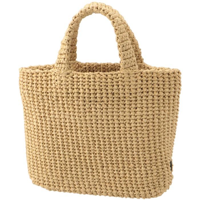 PRADA プラダ トートバッグ クロシェ 三角ロゴ トライアングル  