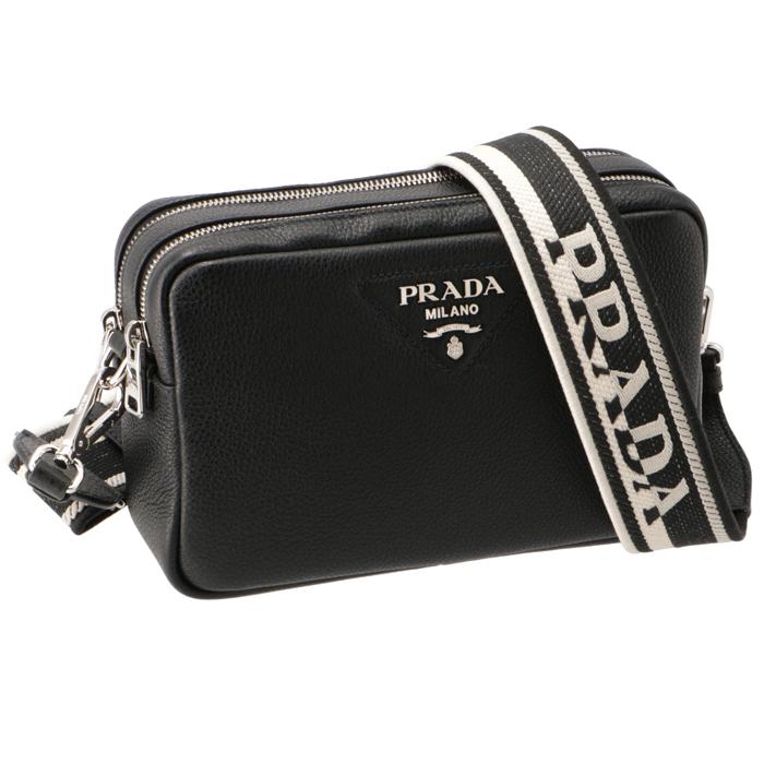 プラダ PRADA ショルダーバッグ クロスボディバッグ ロゴストラップ ショルダーバッグ 1BH0823OM 2DKV 002【0505_5】｜asafezone