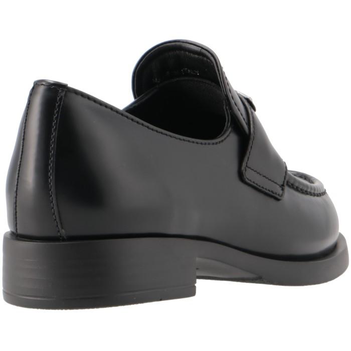 PRADA プラダ ローファー 三角ロゴ ブラッシュドレザー フラット PRADA プラダ ローファー 三角ロゴ ブラッシュドレザー フラット