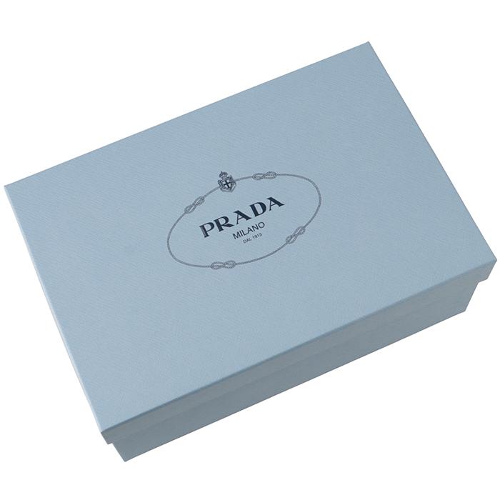 PRADA プラダ ローファー 三角ロゴ ブラッシュドレザー フラット PRADA プラダ ローファー 三角ロゴ ブラッシュドレザー フラット