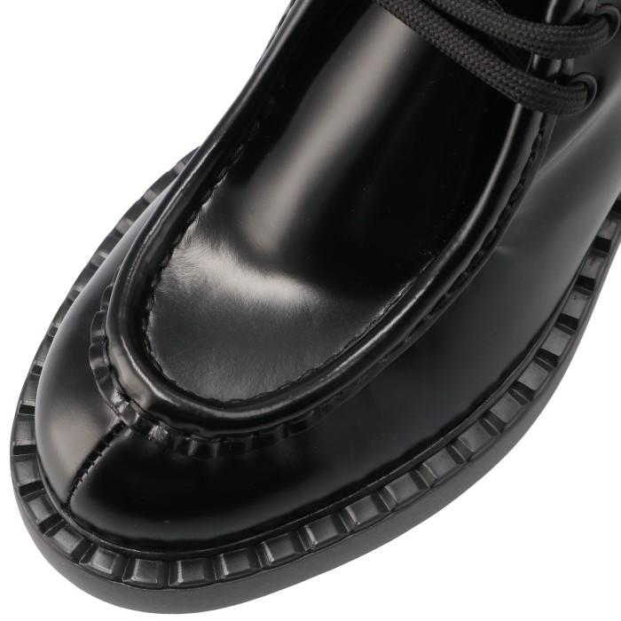 PRADA プラダ ローファー レースアップシューズ 三角ロゴ PRADA プラダ ローファー レースアップシューズ 三角ロゴ
