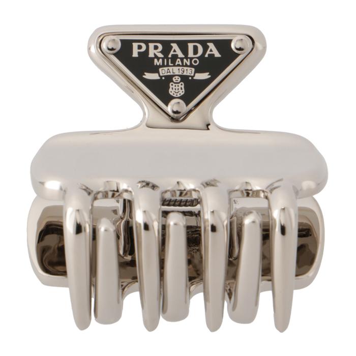 PRADA（プラダ） 【並行輸入品】 メタル ヘアクリップ トライアングル