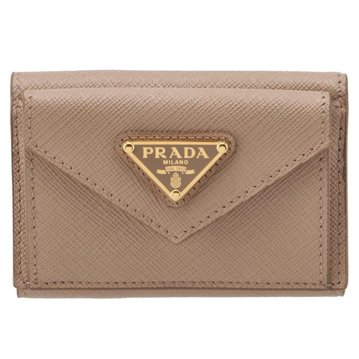 PRADA（プラダ） 【並行輸入品】 財布 三つ折り サフィアーノ