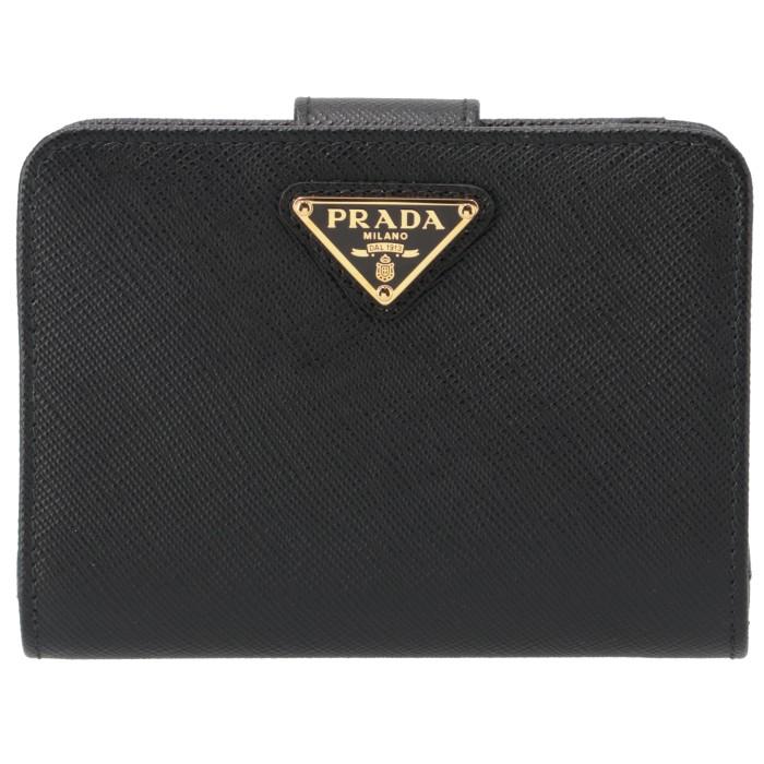 PRADA（プラダ） 【並行輸入品】プラダ 財布 二つ折り 三角ロゴ