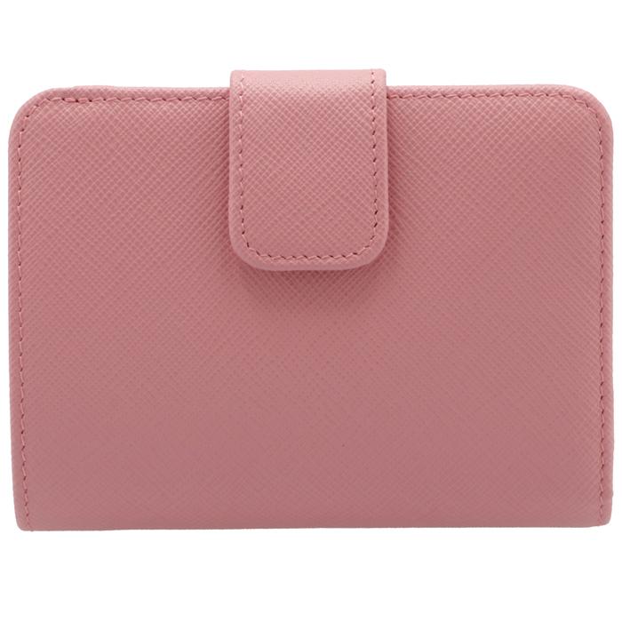 プラダ PRADA 財布 二つ折り サフィアーノ バイカラー ミニ財布 二 