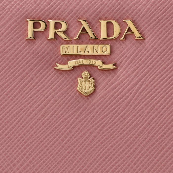 プラダ PRADA 財布 二つ折り サフィアーノ バイカラー ミニ財布 二 