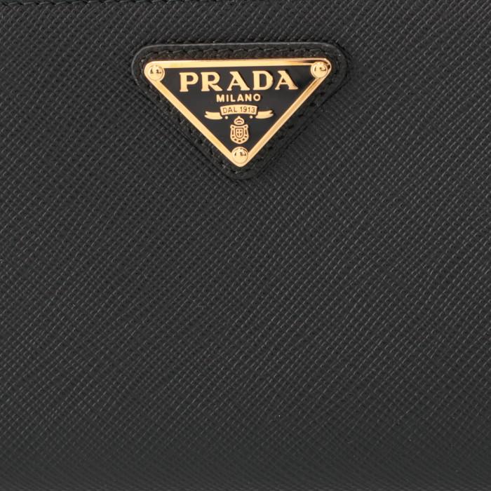 PRADA プラダ 財布 二つ折り 三角ロゴ サフィアーノ ロゴ PRADA プラダ 財布 二つ折り 三角ロゴ サフィアーノ ロゴ