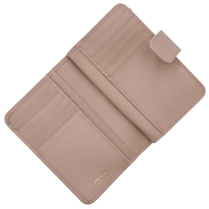 PRADA（プラダ） 【並行輸入品】 財布 サフィアーノメタル 二つ折り