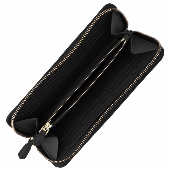 PRADA プラダ 長財布 サフィアーノ ラウンドジップ ウォレット PRADA プラダ 長財布 サフィアーノ ラウンドジップ ウォレット