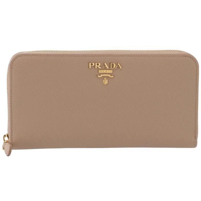 プラダ PRADA ラウンドファスナー 長財布 1ML506 サフィアーノ PRADA（プラダ） タイムセール ラウンドファスナー長財布 1ML506 QHH