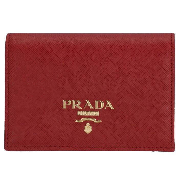 プラダ PRADA 財布 二つ折り サフィアーノ 二つ折り財布 1MV021 QWA 68Z :1MV021QWA68Z:アメイジング