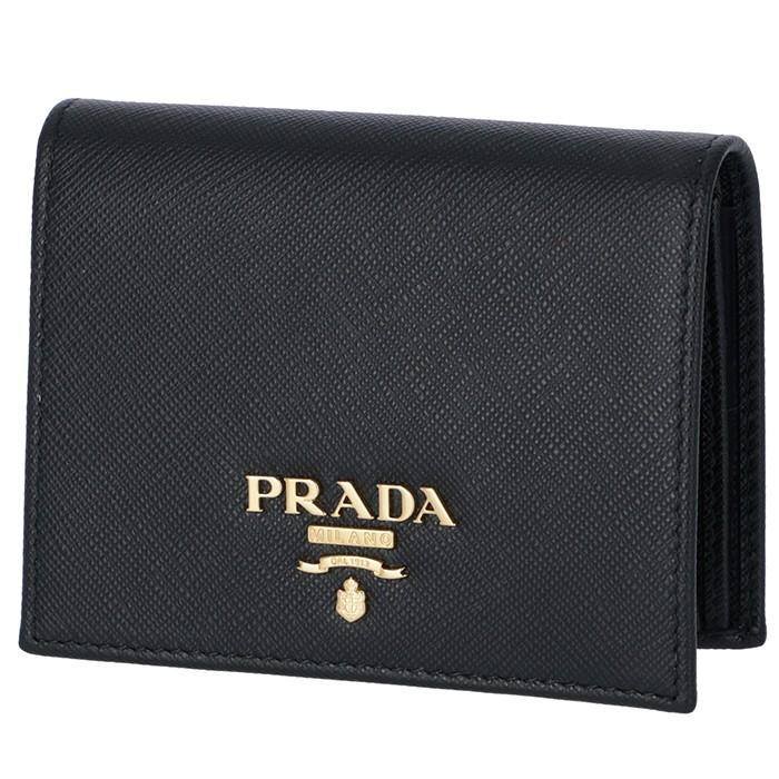 プラダ PRADA サフィアーノ 財布 二つ折り ミニ財布 二つ折り財布