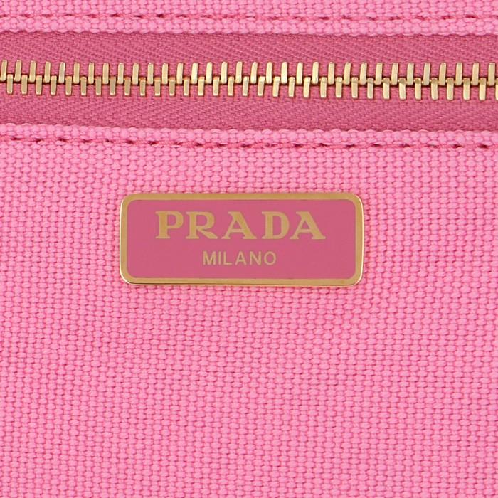 プラダ PRADA ロゴ キャンバス ポーチ クラッチ ポーチ 1NH018 ZPX N9T 