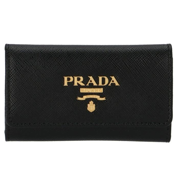 PRADA プラダ キーケース 4連 サフィアーノ 4連キーケース PRADA プラダ キーケース 4連 サフィアーノ 4連キーケース