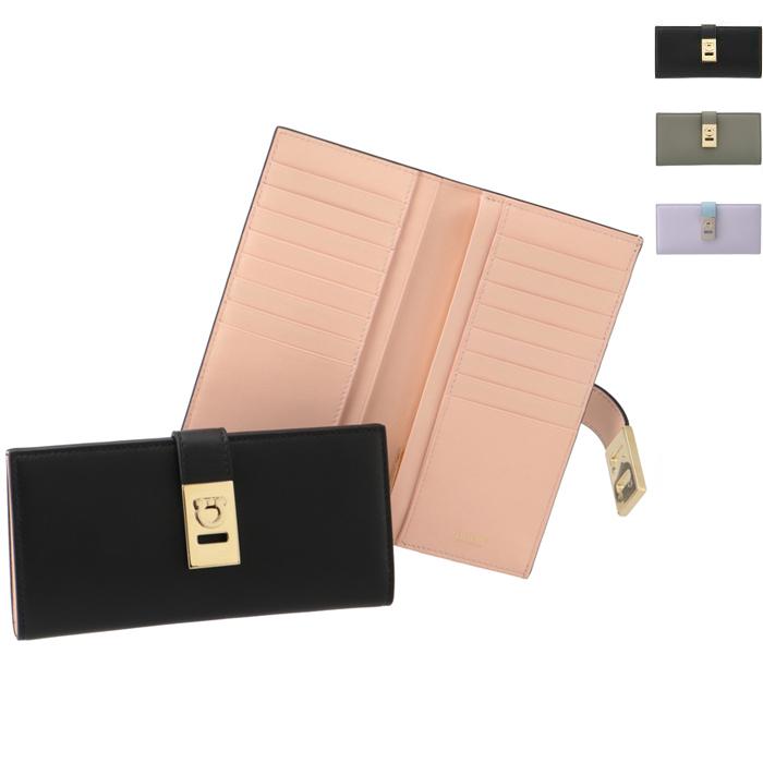 FERRAGAMO（フェラガモ） 【並行輸入品】 長財布 二つ折り HUG