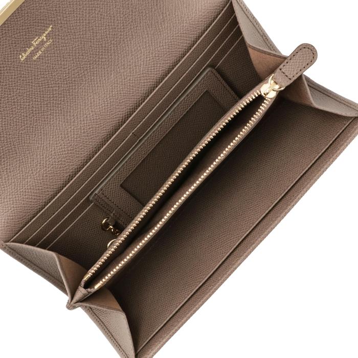 FERRAGAMO（フェラガモ） 【並行輸入品】 長財布 二つ折り ガンチーニ