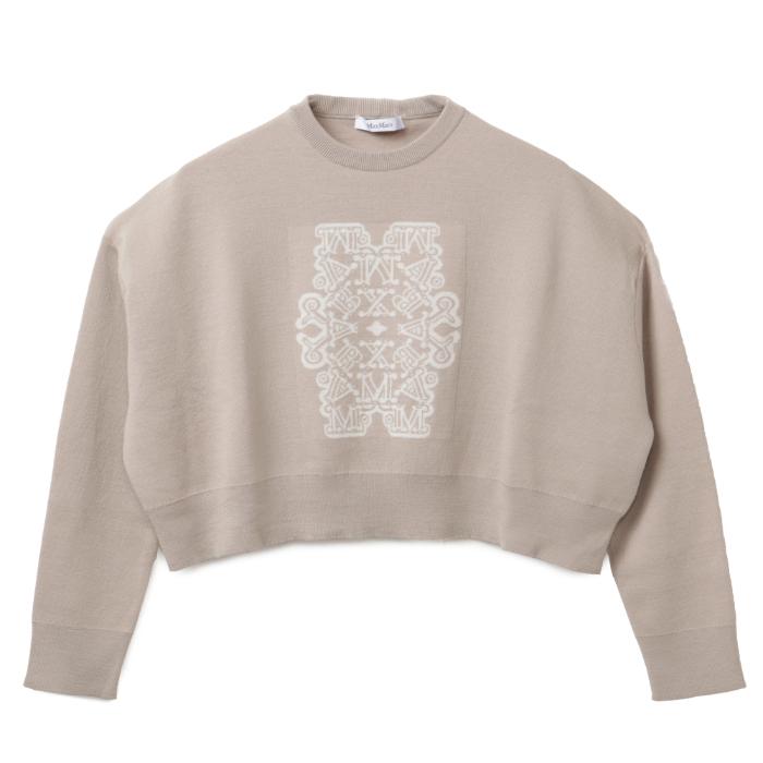 マックスマーラ MAX MARA ニット クロップドセーター ヴァージンウール 