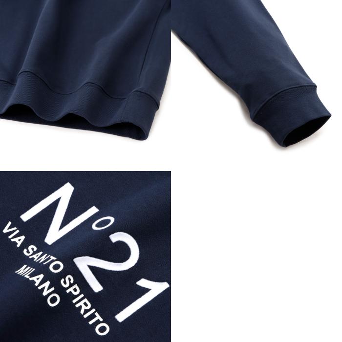 N°21（ヌメロヴェントゥーノ） 【並行輸入品】 トレーナー ロゴ
