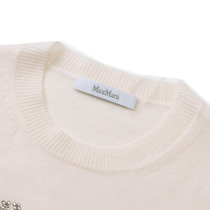 Max Mara MAX MARA ニット BARI ウール カシミヤ ラウンドネック