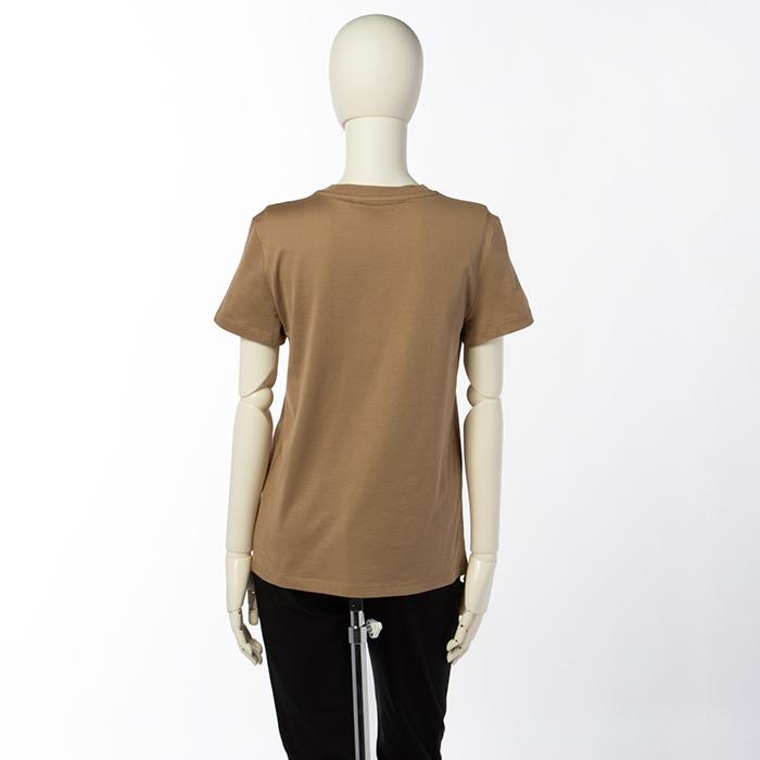 Max Mara Tシャツ 半袖 PAPAIA1 コットン クルーネック ジャージー ショートスリーブシャツ 2024年春夏新作 2411941032 0007｜asafezone｜11