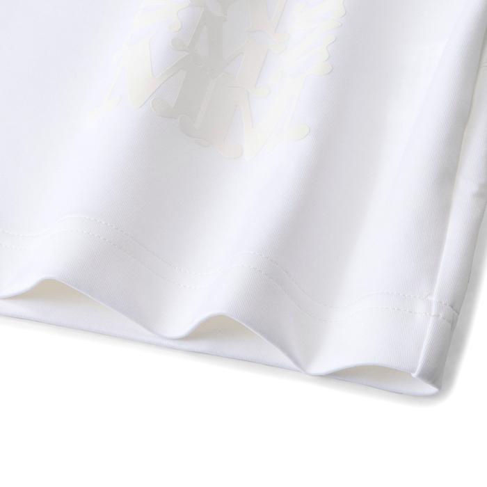 マックスマーラ MAX MARA クロップドTシャツ MESSICO プリント ショート丈 半袖シャツ クルーネック ショートスリーブ 2411941042 0022 Max Mara（マックスマーラ） 【並行輸入品】 クロップドTシャツ