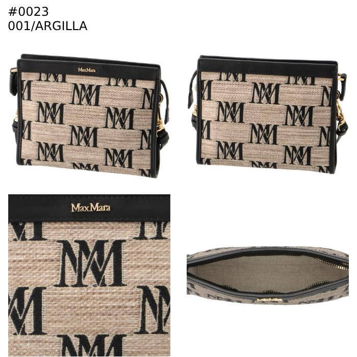 マックスマーラ MAX MARA ショルダーバッグ クラッチ ジャカードラフィア Mモノグラム 2way ミニバッグ クロスボディ 2414511062 Amazon | [マックスマーラ] ショルダーバッグ クラッチ ジャカード