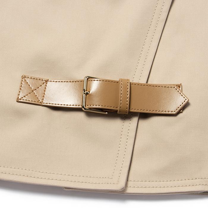 美品✨ MaxMara DRAVA トレンチケープ サンド UNICA 革ベルト Max Mara（マックスマーラ） 【並行輸入品】 ケープ DRAVA ピュア