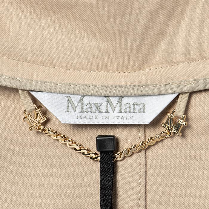 マックスマーラ MAX MARA ケープ DRAVA ピュアコットン ダブルブレスト トレンチ風ポンチョ 2024年春夏新作 2414731101 0016｜asafezone｜07