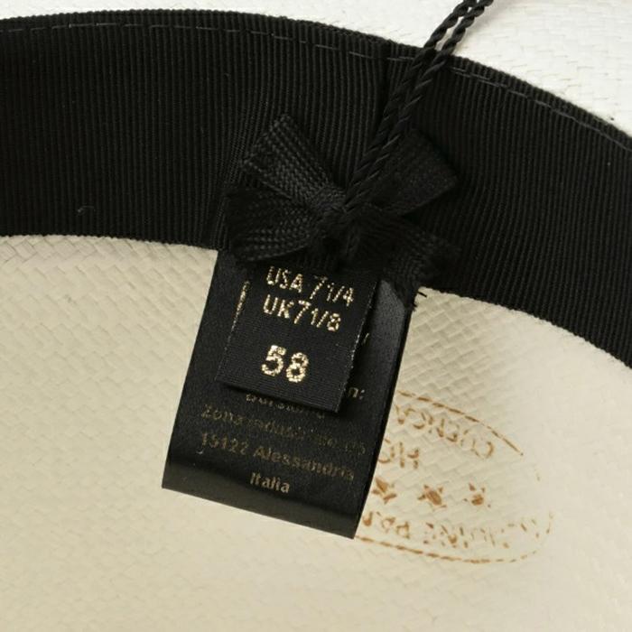 【並行輸入品】 ボルサリーノ BORSALINO メンズ パナマハット PANAMA FINE/ミドルブリム 帽子 140338 0338の画像