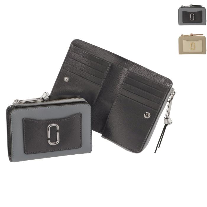 マークジェイコブス MARC JACOBS 財布 二つ折り THE UTILITY SNAPSHOT スリム バイフォールド ウォレット L字ジップ 二つ折り財布 2F3SMP061S07 0043 MARC JACOBS（マーク・ジェイコブス） 【並行輸入品】 財布 二つ折り