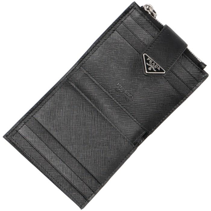 PRADA（プラダ） 【並行輸入品】 財布 メンズ 二つ折り 三角ロゴ