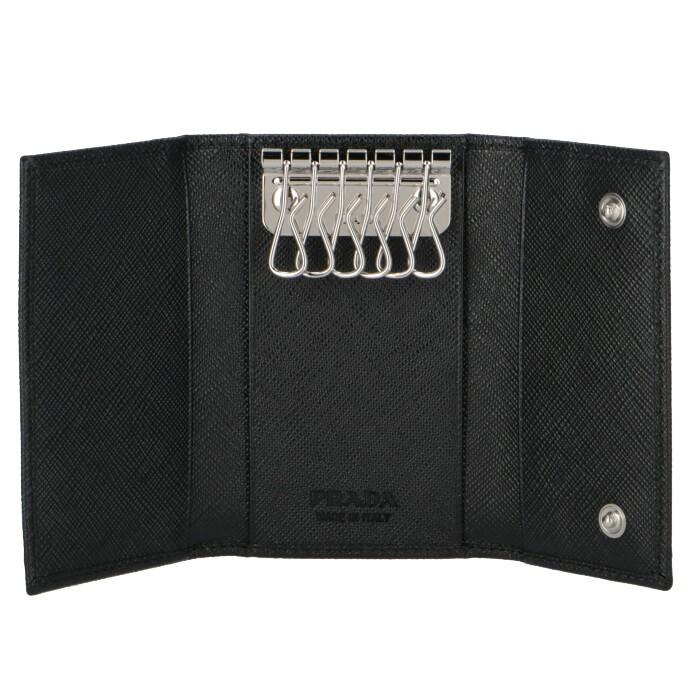 希少【新品同様】プラダ 6連 キーケース トライアングルロゴ 2PG222 146581.jpg