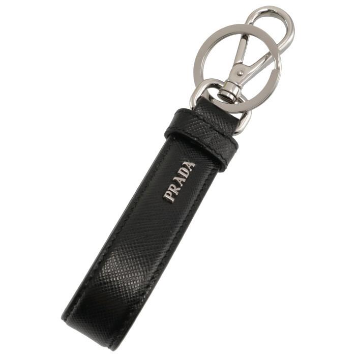 PRADA プラダ メンズ キーホルダー キーリング サフィアーノ PRADA プラダ メンズ キーホルダー キーリング サフィアーノ