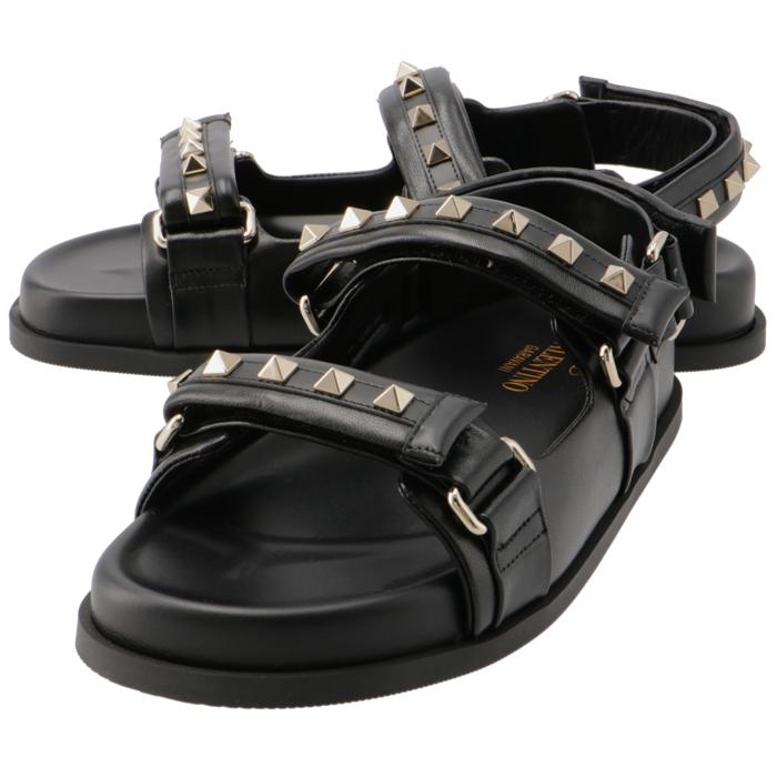 VALENTINO GARAVANI Rockstud Stud Sport レザーサンダル VALENTINO ヴァレンティノ・ガラヴァーニ GARAVANI スポーツ