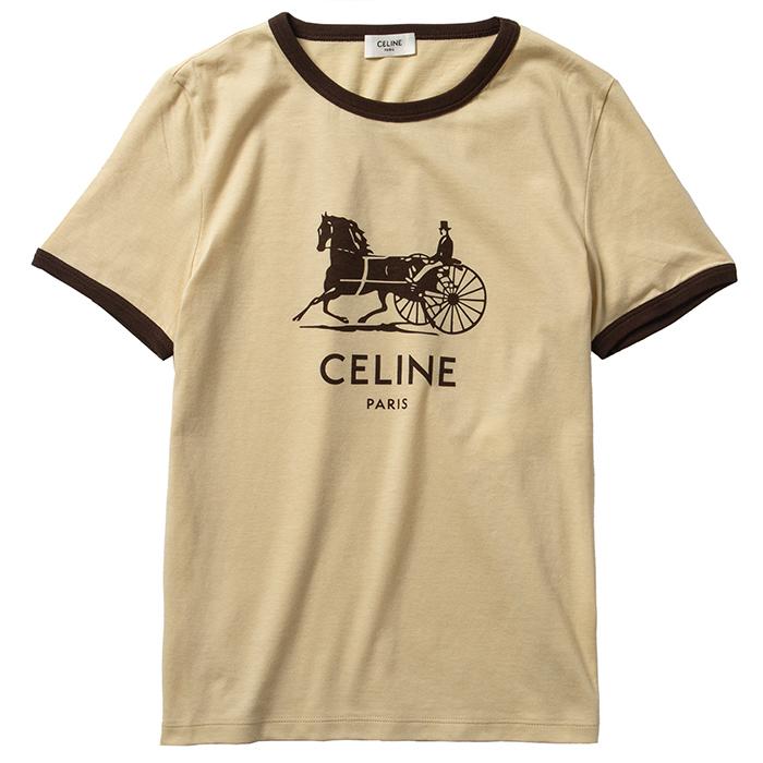 SALE セリーヌ CELINE サルキー Tシャツ クルーネック Tシャツ/カットソー 2X575 114L 11MR  :2X575114L11MR:アメイジング サーカス - 通販 - Yahoo!ショッピング