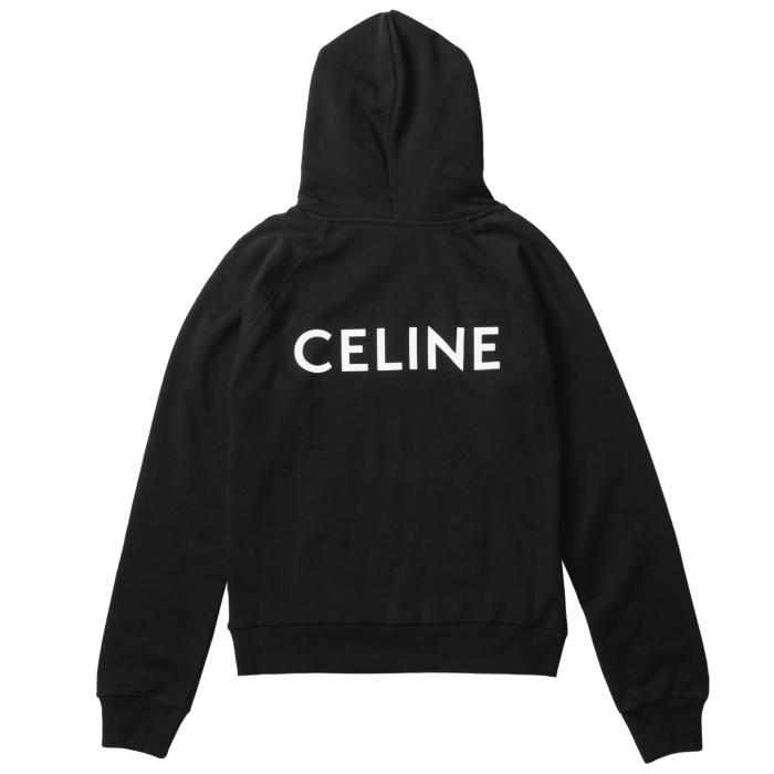 SALE セリーヌ CELINE パーカー クラシックスウェット ロゴプリント