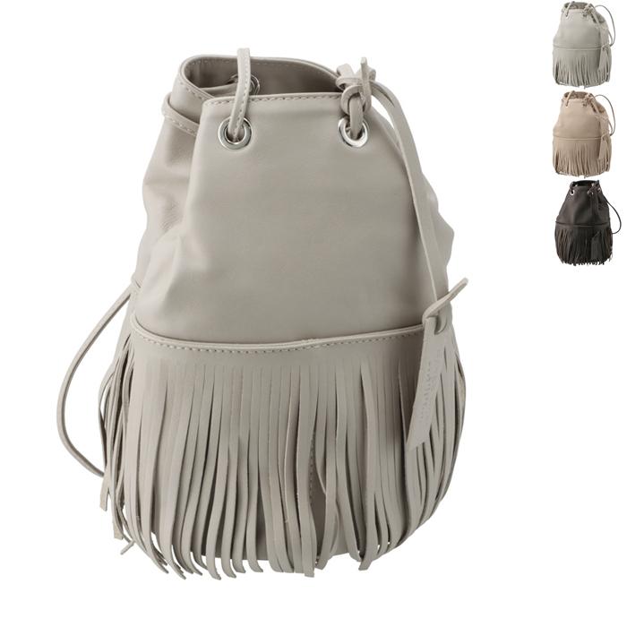 MARCO MASI マルコ マージ ショルダーバッグ フリンジ バケツバッグ  