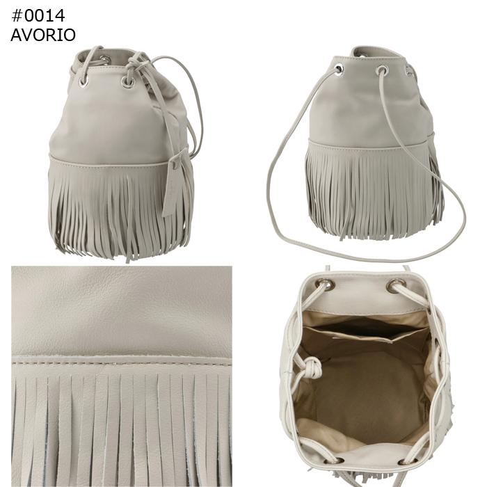 MARCO MASI マルコ マージ ショルダーバッグ フリンジ バケツバッグ  