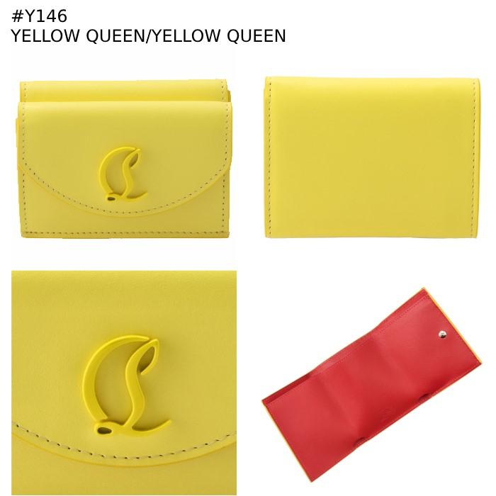 Christian Louboutin ミニウォレット 三つ折り財布 イエロー Christian Louboutin（クリスチャンルブタン） 【並行輸入品】 財布 三