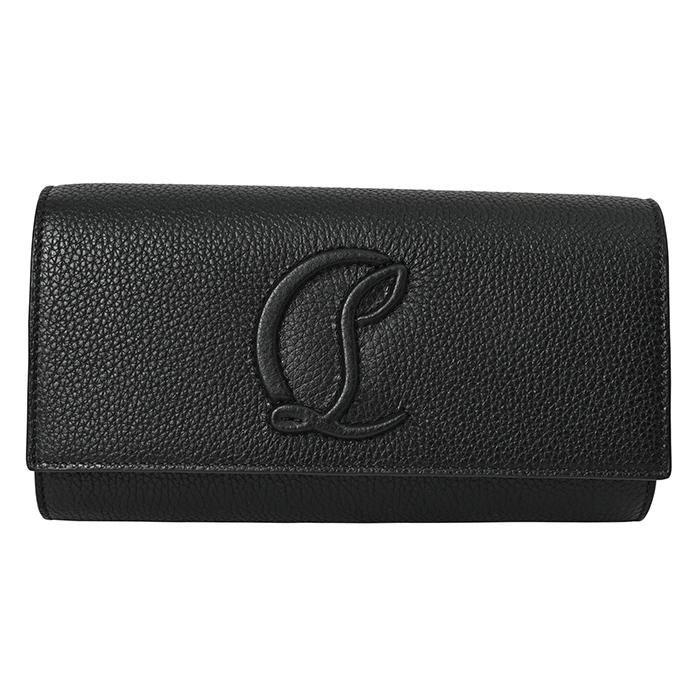 【Christian Louboutin】極美品 チェーンウォレット レザー 黒 Christian Louboutin】極美品 チェーンウォレット レザー 黒 レディース