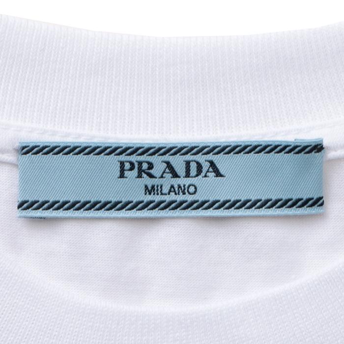 PRADA（プラダ） 【並行輸入品】 PRADA Tシャツ ラインストーン 三角