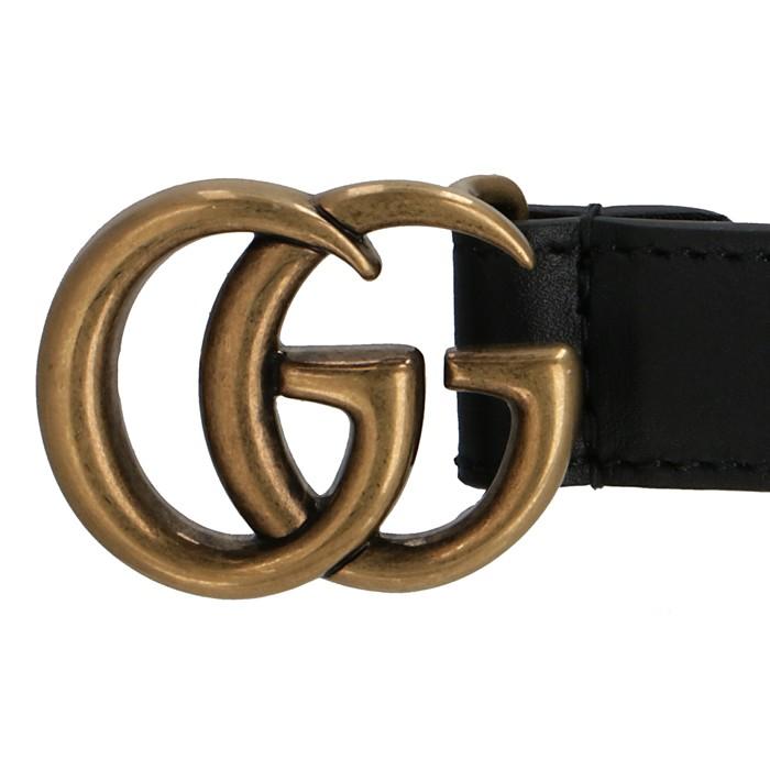 GUCCI（グッチ） 【並行輸入品】 ダブルG バックル レザーベルト 65cm