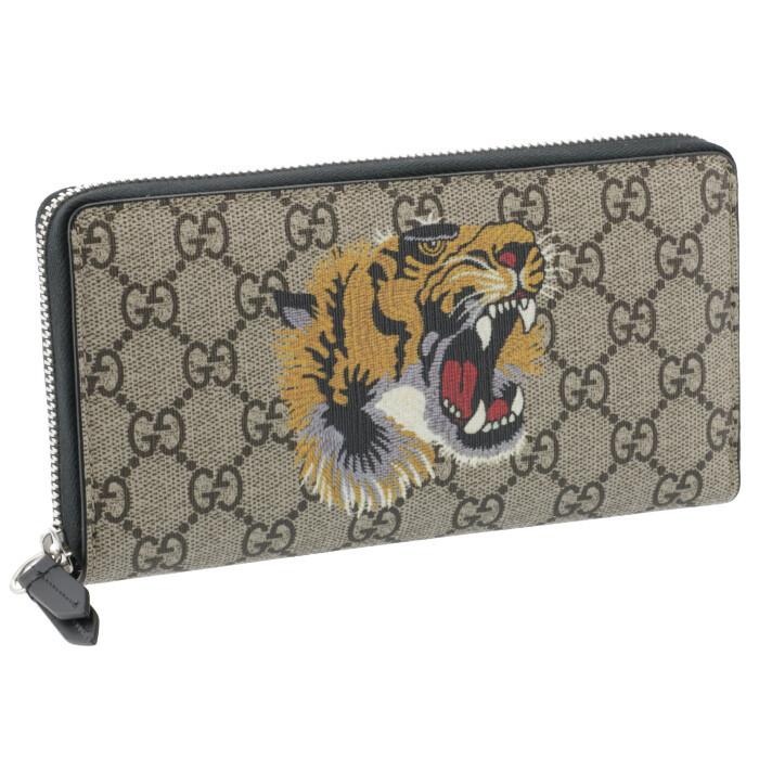 グッチ Gucci 長財布 メンズ Gg スプリーム タイガープリント メンズ ラウンドファスナー長財布 K5z1n 8666 k5z1n8666 アメイジング サーカス 通販 Yahoo ショッピング