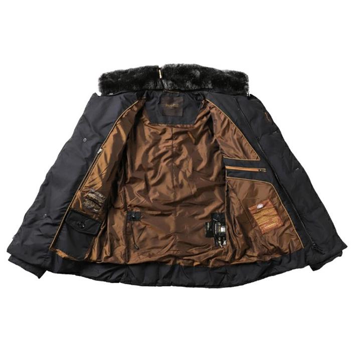【並行輸入品】 MOORER メンズ ダウンジャケット SIRO シロ ダブルブレスト ダウンコート SIRO KM2の画像