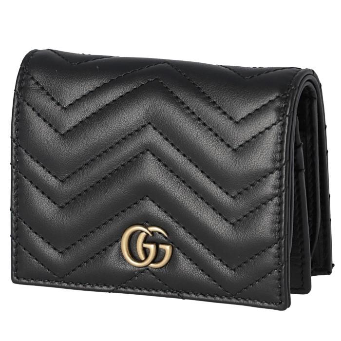 GUCCI グッチ GG Marmont 小銭入れ 札入れ付き GGマーモント 二 GUCCI グッチ GG Marmont 小銭入れ 札入れ付き GGマーモント 二