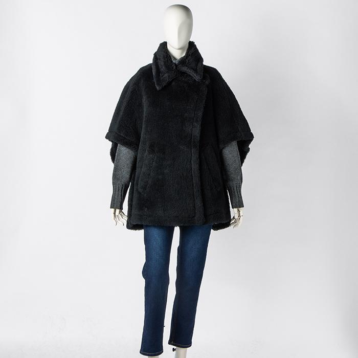 マックスマーラ MAX MARA テディベア ケープ TEDDY ポンチョ アウター 