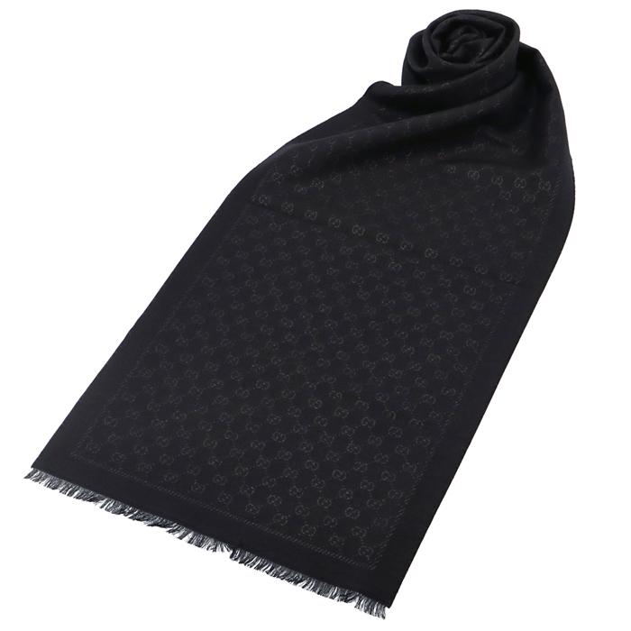 SALE グッチ GUCCI マフラー メタリックGG ウール スカーフ マフラー  