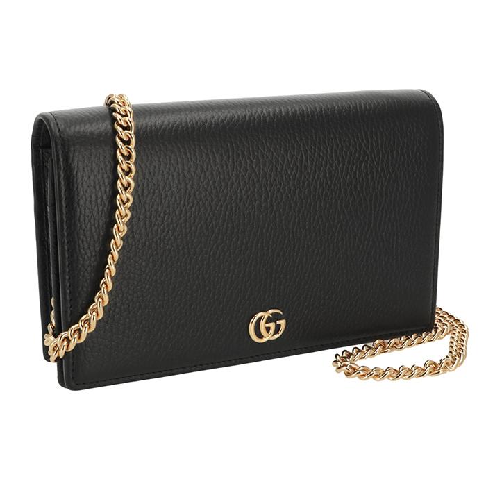 GUCCI ショルダーバッグ GGマーモント チェーンウォレット 長 GUCCI ショルダーバッグ GGマーモント チェーンウォレット 長