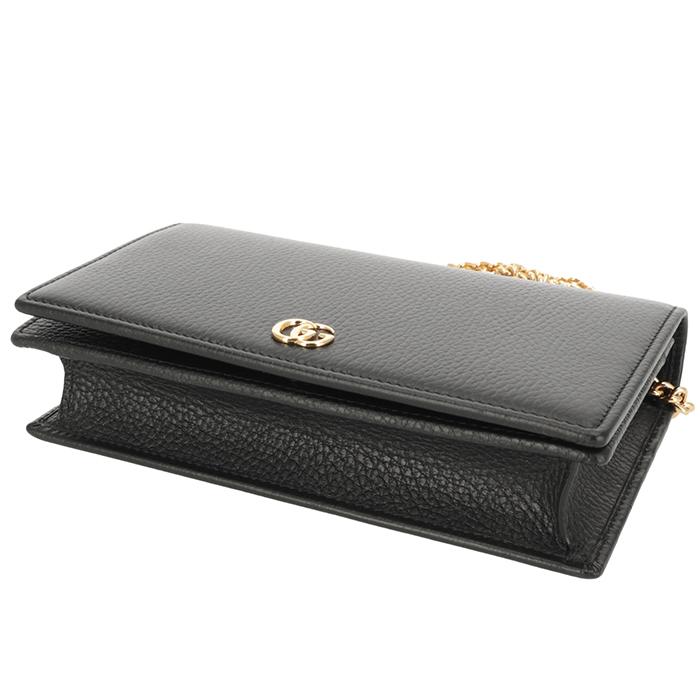 GUCCI ショルダーバッグ GGマーモント チェーンウォレット 長 GUCCI ショルダーバッグ GGマーモント チェーンウォレット 長
