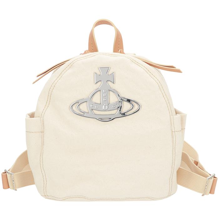 Vivienne Westwoodヴィヴィアン リュック ビッグオーブ 白レザー Vivienne Westwood（ヴィヴィアンウエストウッド） 【並行輸入品